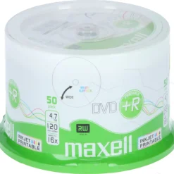 Maxell DVD+R 4.7GB 16X 50ER SPINDEL