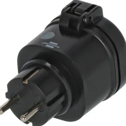 () 0.00m Brennenstuhl WLAN Steckdose Schwarz 1 (1294860100)