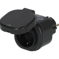 () 0.00m Brennenstuhl WLAN Steckdose Schwarz 1 (1294860100)