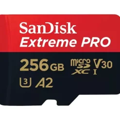 256 MB SanDisk Extreme Pro microSDXC Class 10 UHS-I U3 Retail