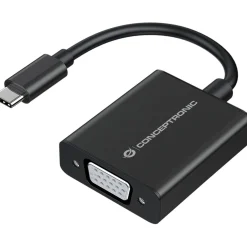 0.15m Conceptronic Adapter USB-C -> VGA 1080P60Hz