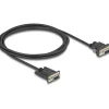 2.00m Delock Seriell Kabel RS-232 D-Sub9 Bu zu D-Sub9 Bu Pin 9