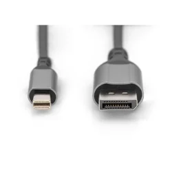 2.00m Digitus DisplayPort Adapterkabel mini DP->DPort St/St
