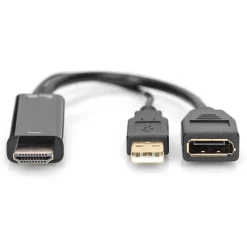 0.20m Digitus MHDMI to DP External Power