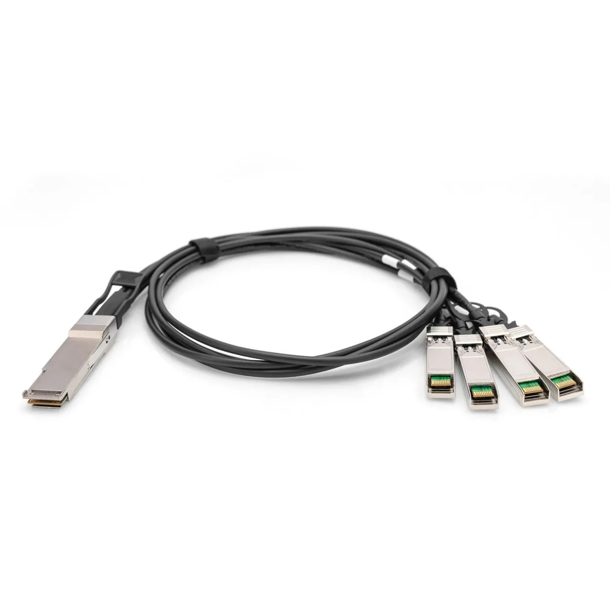 5.00m Digitus QSFP+ 40G 4XSFP+ 5 m DAC Kabel, schwarz