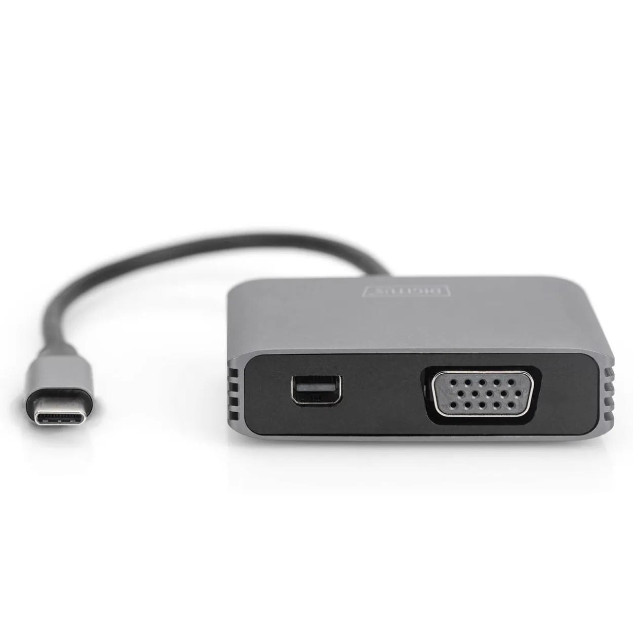 0.20m Digitus USB-C-MINIDP+VGA Adapter