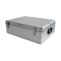 MediaRange CD/DVD-Koffer 1000-fach (silber, Retail)