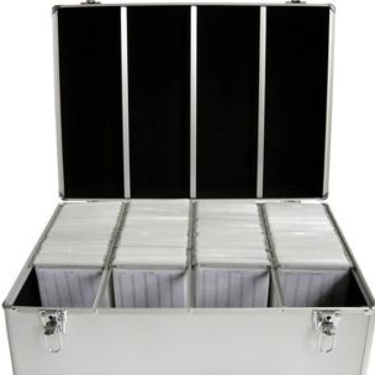 MediaRange CD/DVD-Koffer 1000-fach (silber, Retail)