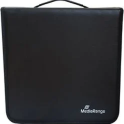 MediaRange CD Wallet für 400 CD/DVDs schwarz