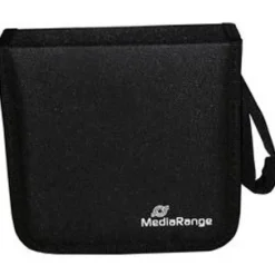 MediaRange CD Wallet für 24 CD/DVDs schwarz