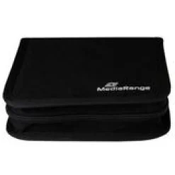 MediaRange CD Wallet für 24 CD/DVDs schwarz