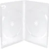MediaRange DVD-Leerhülle für 2 Dics 14mm maschinenfähig matt