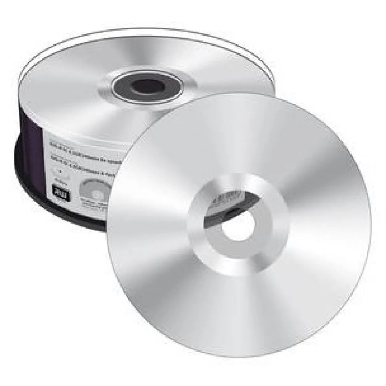 MediaRange DVD+R DL 8.5GB 240min 8x silber, blank, 25er Cakebox