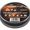 MediaRange DVD+RW 4.7GB 120min 4x wiederbeschreibbar, 10er Cakebox