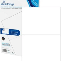 MediaRange Etiketten 210x148,5mm 100 Stück weiß