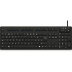 MediaRange kabelgeb. Hygiene-Tastatur,QWERTZ, IP68,1.5m, sw