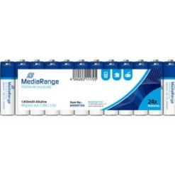 MediaRange Premium LR6 Alkaline AA Mignon Batterie 1.5 V 24er Pack bulk