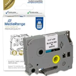 MediaRange Schriftbandka. Brother TZ-231S/TZe-231S 12mm 4m s