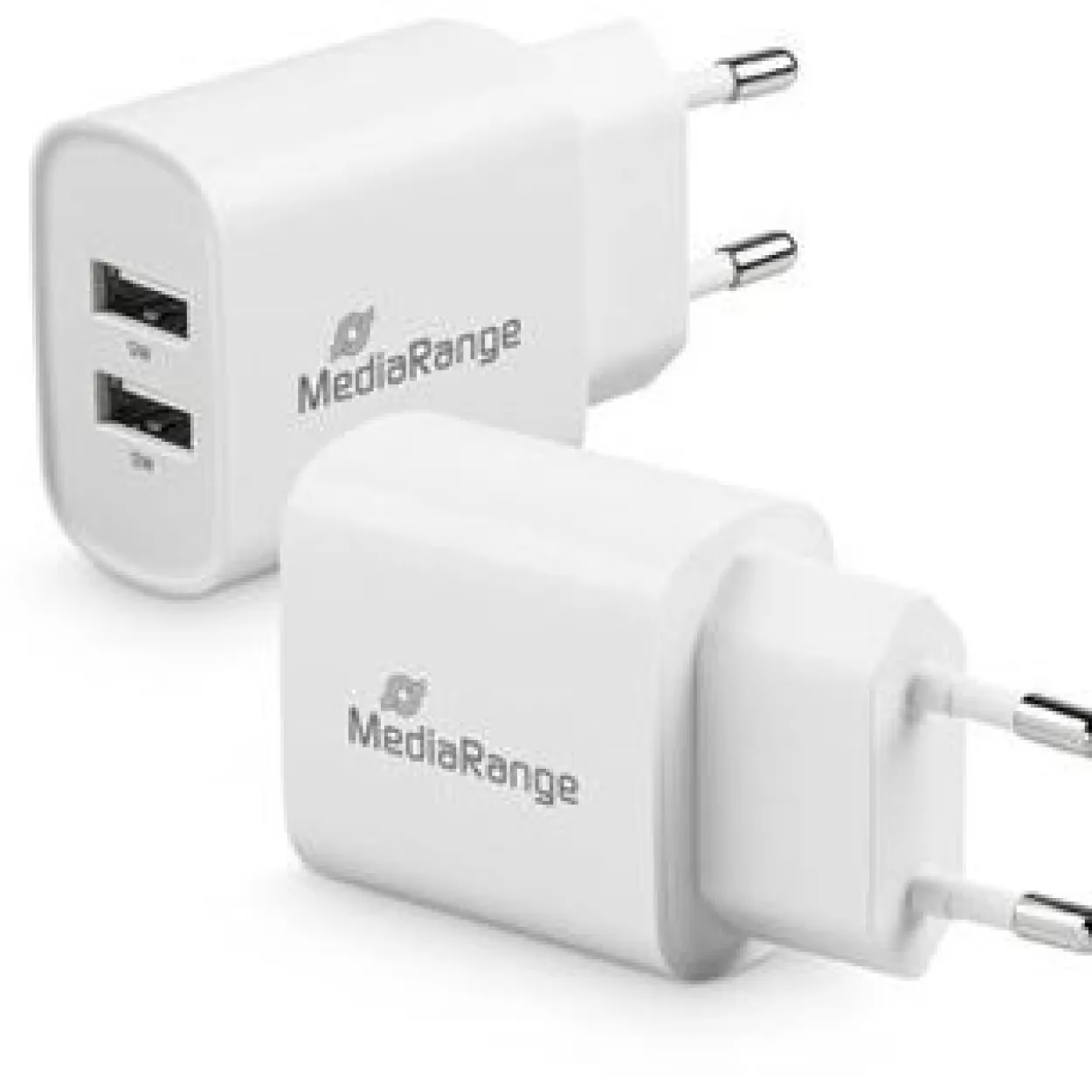 Mediarange Steckdosenladengerät 12W MRMA114 weiss