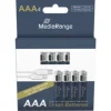 MediaRange 4 USB-Akkus mit Ladekabel Mignon AAA 500 mAh