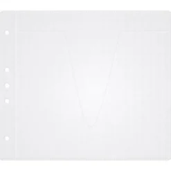 MediaRange Vliestaschen für 2 Disc weiß 50er Pack