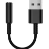 0.15m Equip Adapter USB-A-> 4-Pin 3.5mm St/Bu DAC beige