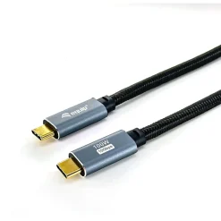 2.00m Equip USB Kabel 3.2 C -> C St/St 2.00m 5A schwarz