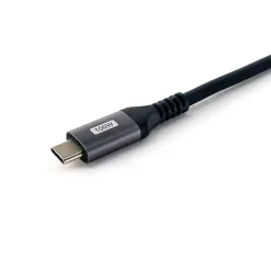 1.00m Equip USB Kabel 2.0 C -> C wink. St/St 1.00m 5A 480Mbps sw