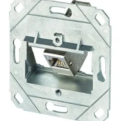 Metz Connect Anschlussdose Cat6A 1xRJ4 UP Kanaleinb Schneidklemm Designf