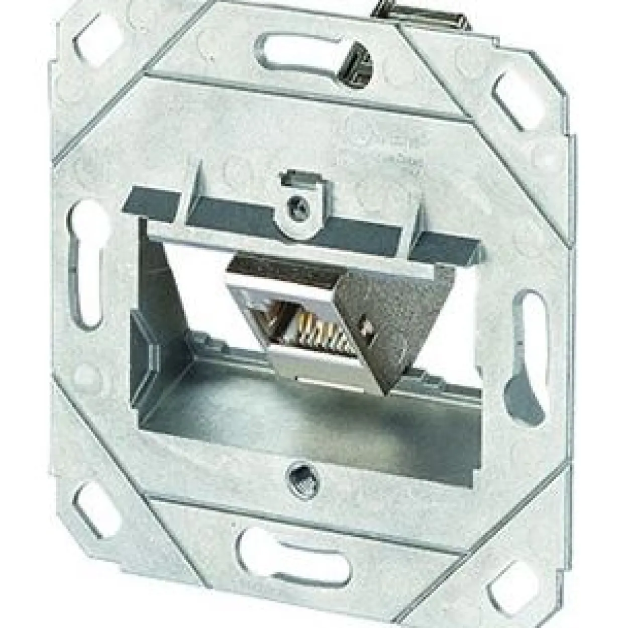 Metz Connect Anschlussdose Cat6A 1xRJ4 UP Kanaleinb Schneidklemm Designf