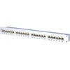 Metz Connect BTR Patchfeld E-DAT C6A, Cat.6A (ISO), 24 Port, 19", silber eloxiert