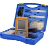 Metz Connect LWL Reinigungskoffer mit Monitor Blau/Gelb