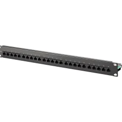 Metz Connect Patchpanel 25Ports 1HE Cat3 44,45x482,6x150mm