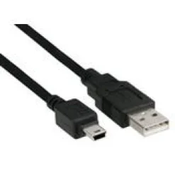 Mini USB-Kabel, USB Stecker A an Mini-B Stecker 3m