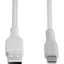1.00m Lindy USB an Lightning Kabel weiß