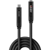 10.00m Lindy USB 3.2 Gen 1 & DP 1.4 Typ C Hybrid Cable