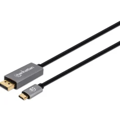 2.00m Manhattan 8K@60Hz USB-C auf DisplayPort 1.4 Adapterkabel 2m