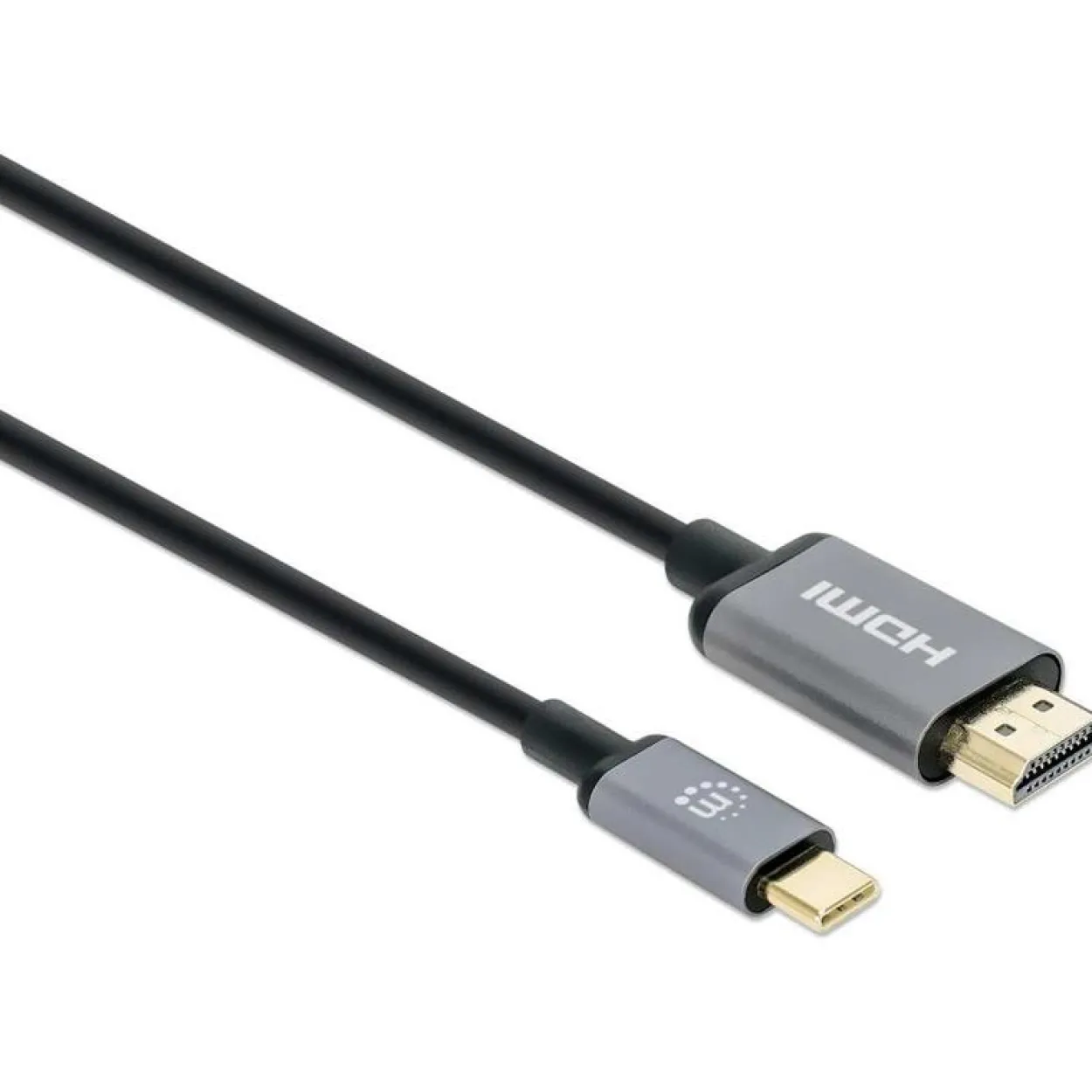 1m Manhattan 4K@60Hz USB-C auf HDMI-Kabel Stecker/Stecker