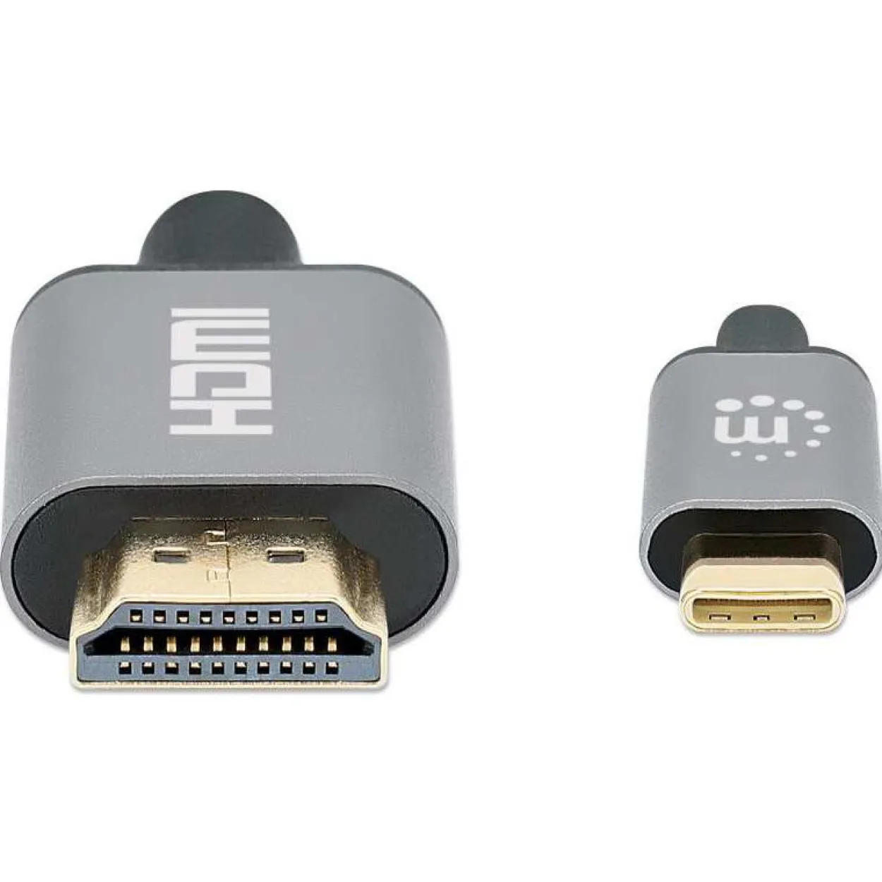 1m Manhattan 4K@60Hz USB-C auf HDMI-Kabel Stecker/Stecker