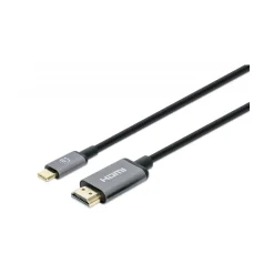 1m Manhattan 4K@60Hz USB-C auf HDMI-Kabel Stecker/Stecker