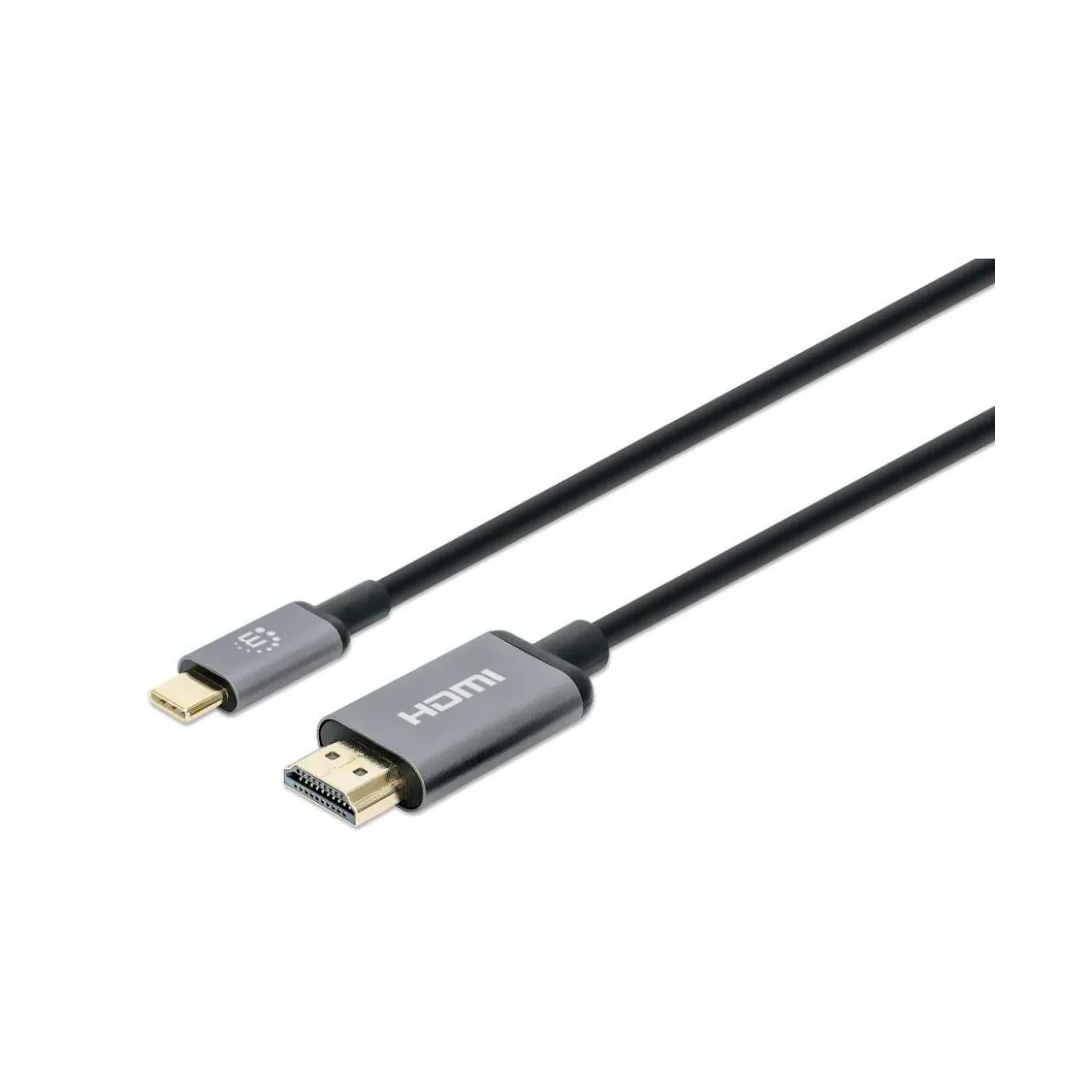 1m Manhattan 4K@60Hz USB-C auf HDMI-Kabel Stecker/Stecker