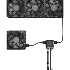 120mm Corsair iCUE Link RX120 MAX Starter Kit - Gehäuselüfter