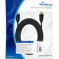 5.00m MediaRange HDMI High Speed Ethernet Anschlussk. 10Gibt/s
