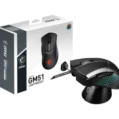 MSI Clutch GM51 Lightweight USB 2.4GHz Bluetooth schwarz (kabellos)
