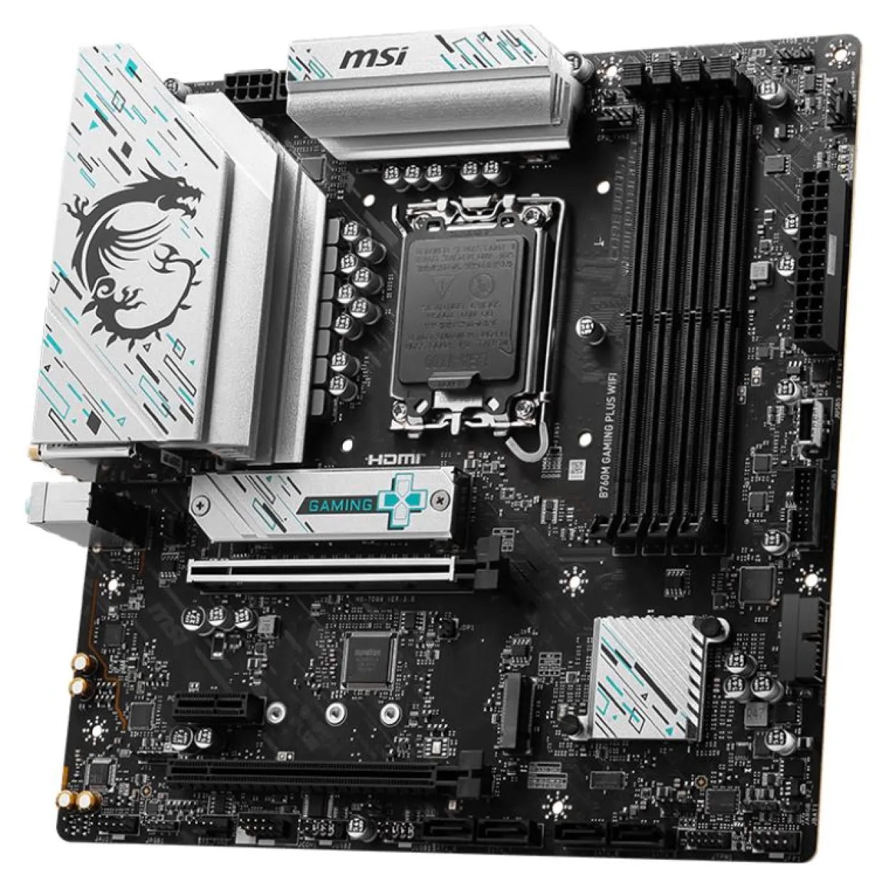 MSI Gaming Plus WIFI Intel B760 So.1700 DDR5 mATX Retail