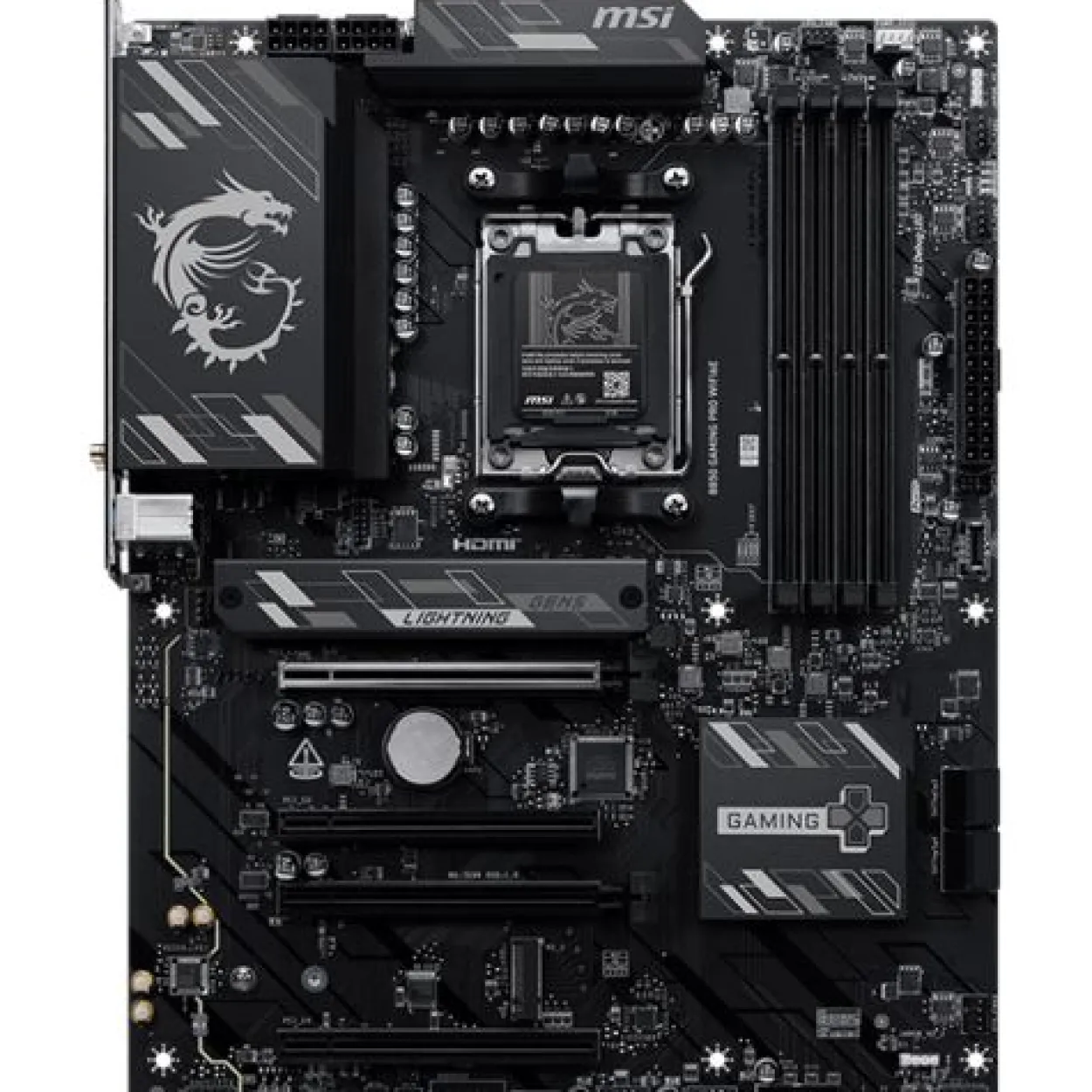 MSI GAMING PRO WIFI6E AMD B850 So.AM5 DDR5 ATX Retail