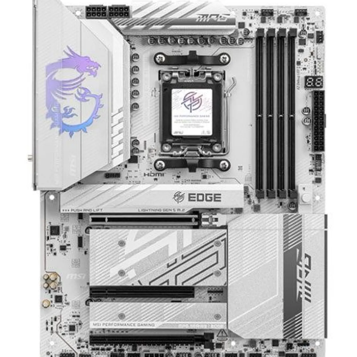 MSI MPG B850 Edge TI WiFi AMD B850 So.AM5 DDR5 ATX Retail