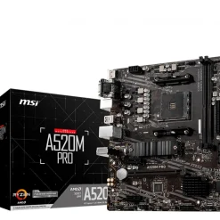 MSI PRO AMD A520 So.AM4 DDR4 mATX Retail