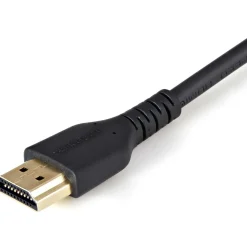 2.00m Startech High Speed HDMI Kabel - 4K 60Hz HDR - HDMI-2.0-Monitor Kabel mit Verriegelungsschraube und Ethernet - St/St