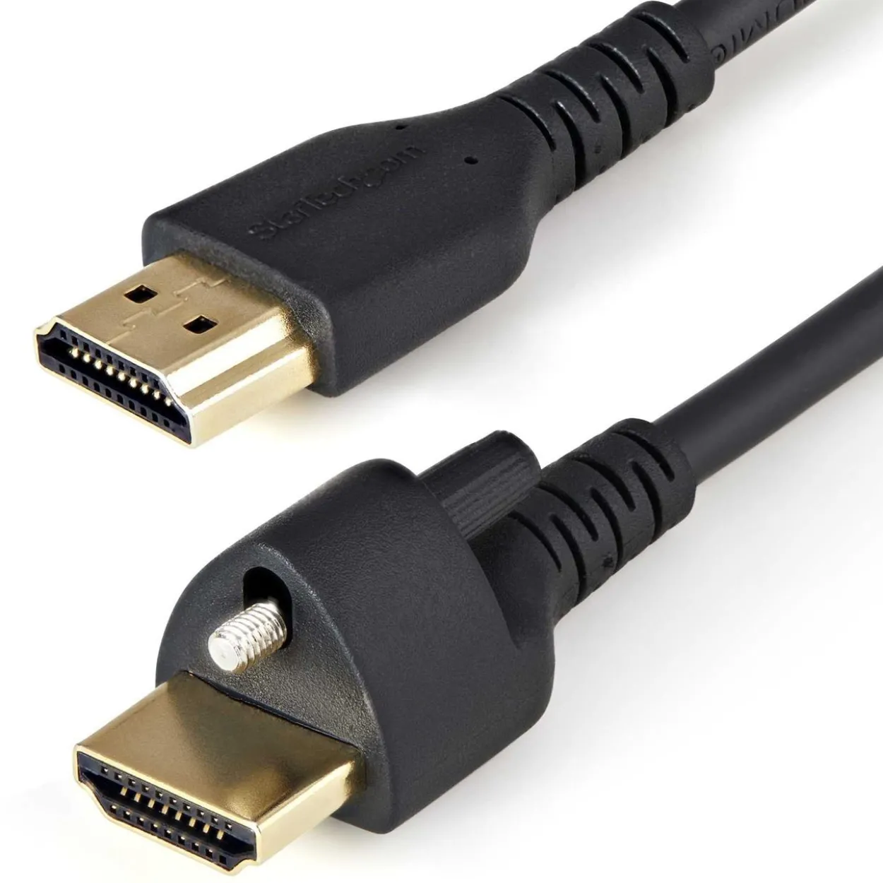 2.00m Startech High Speed HDMI Kabel - 4K 60Hz HDR - HDMI-2.0-Monitor Kabel mit Verriegelungsschraube und Ethernet - St/St